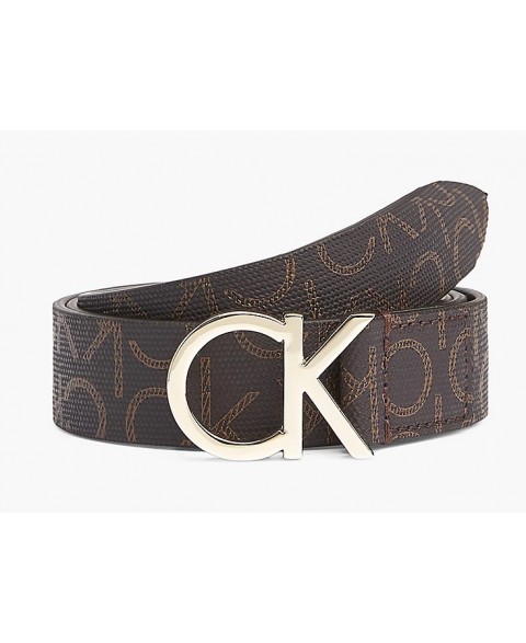Calvin Klein Re-Lock CK Logo Belt 30MM Mono