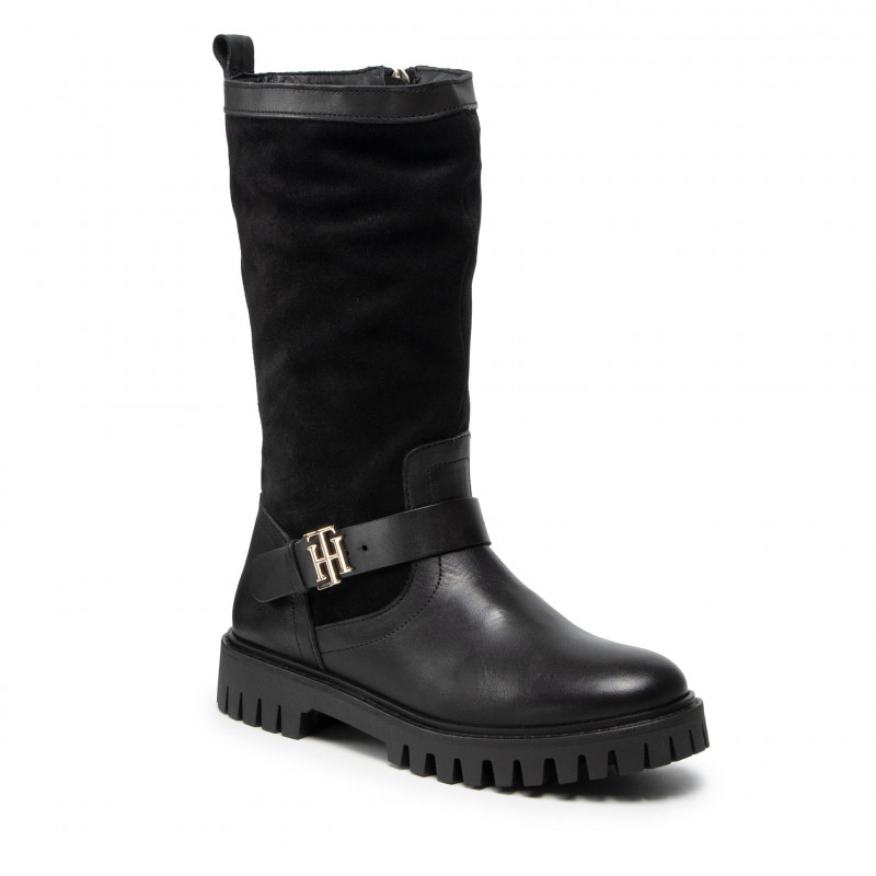 Tommy Hilfiger TH HARDWARE MATERIAL MIX BOOT